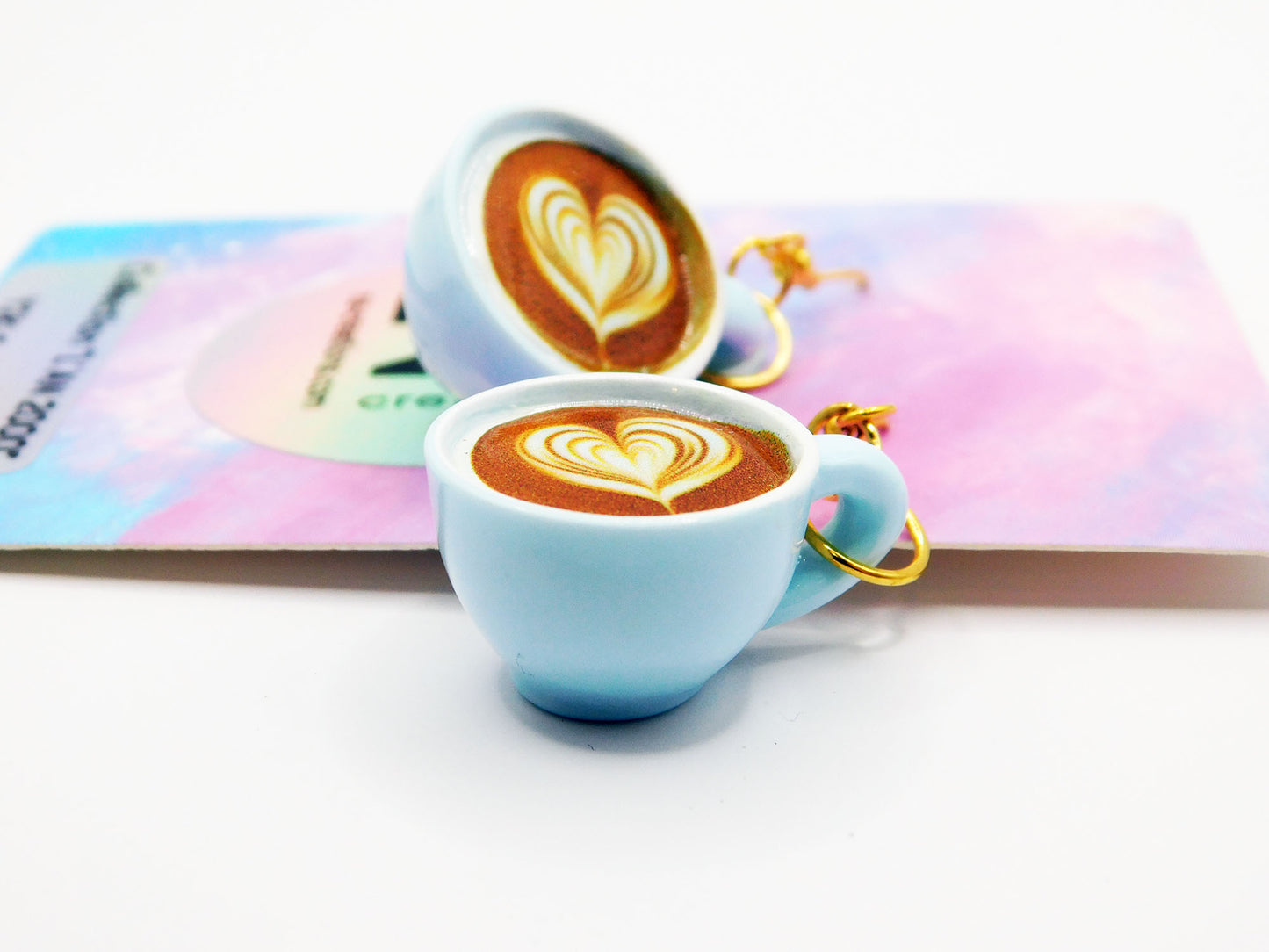 Boucles d'oreilles pause-café