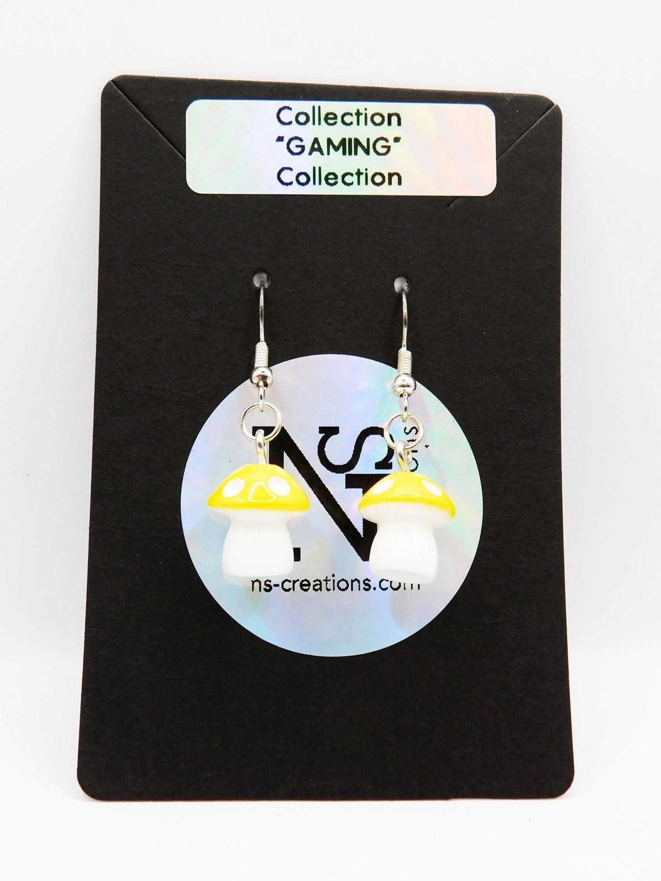 Boucles d'oreilles rétro gaming