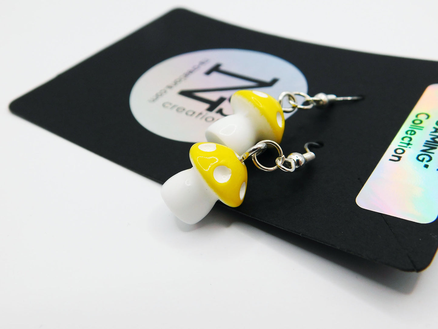 Boucles d'oreilles rétro gaming