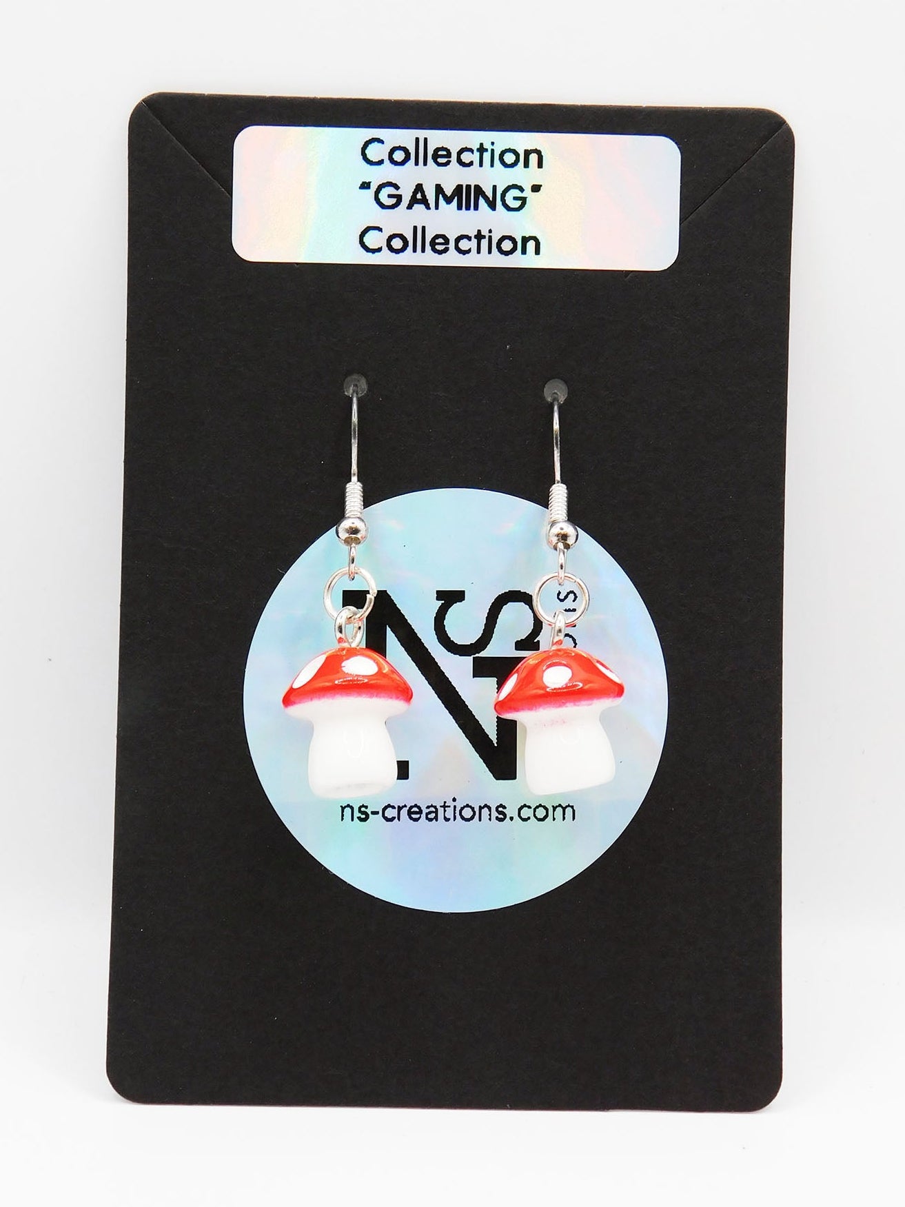 Boucles d'oreilles rétro gaming