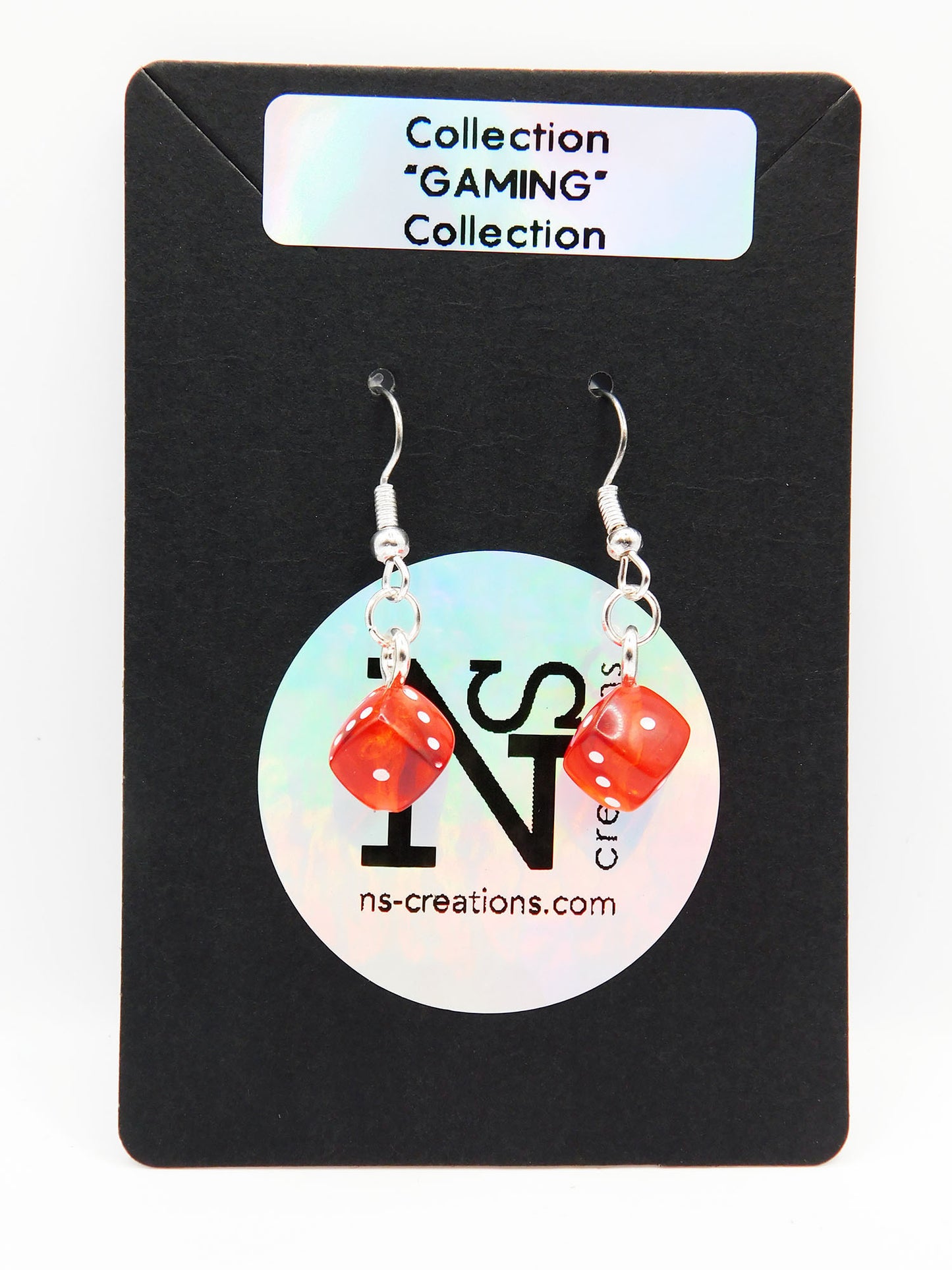 Boucles d'oreilles "Tout est dans les dés"