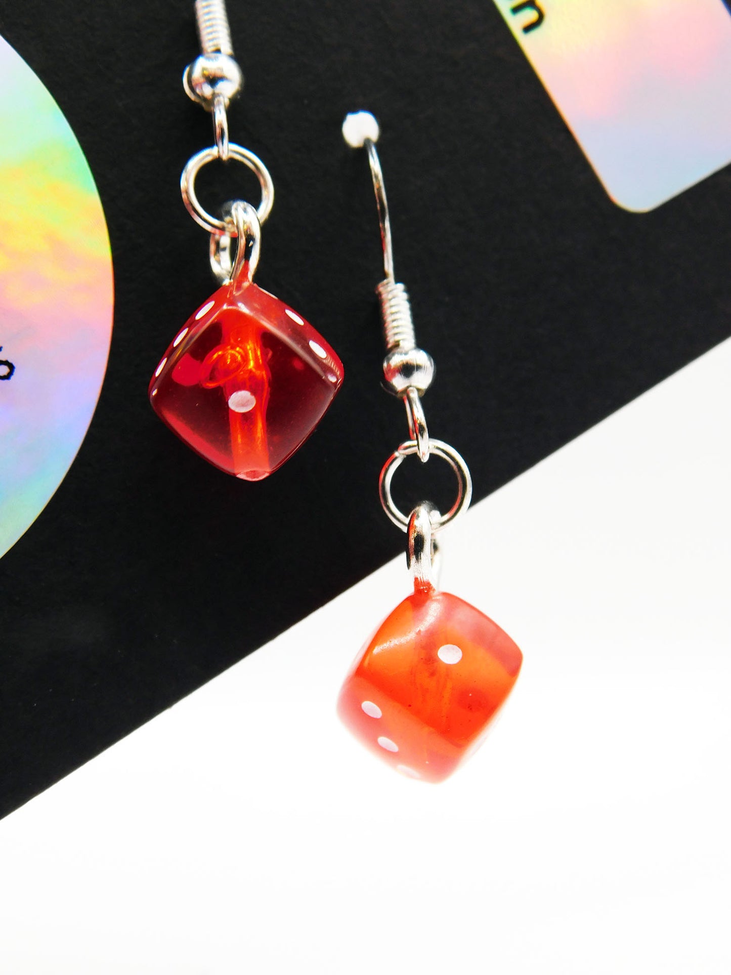 Boucles d'oreilles "Tout est dans les dés"