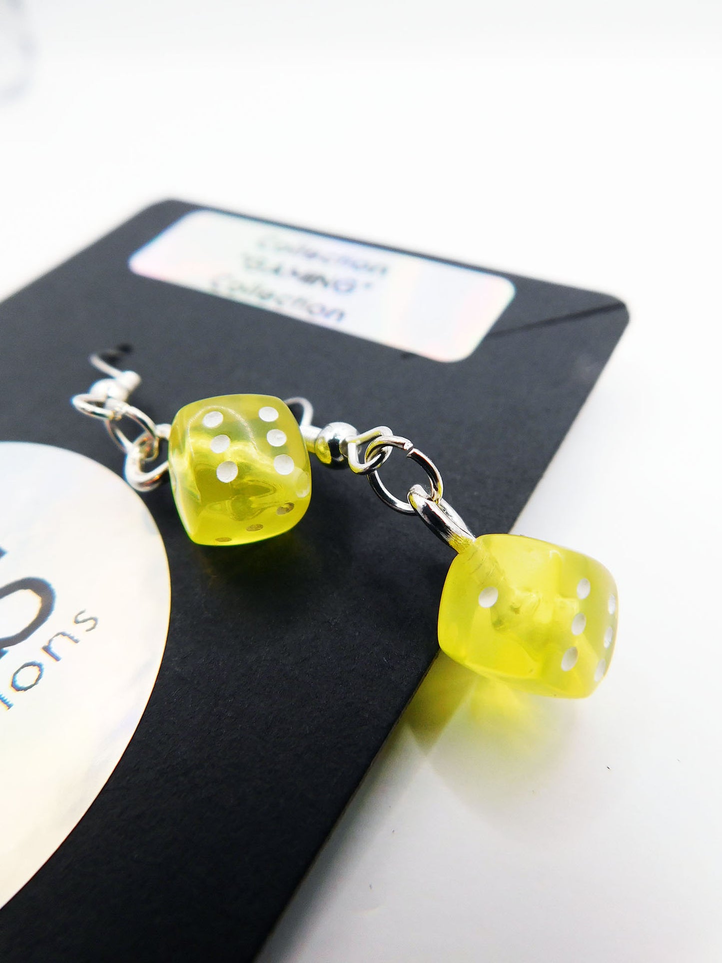 Boucles d'oreilles "Tout est dans les dés"