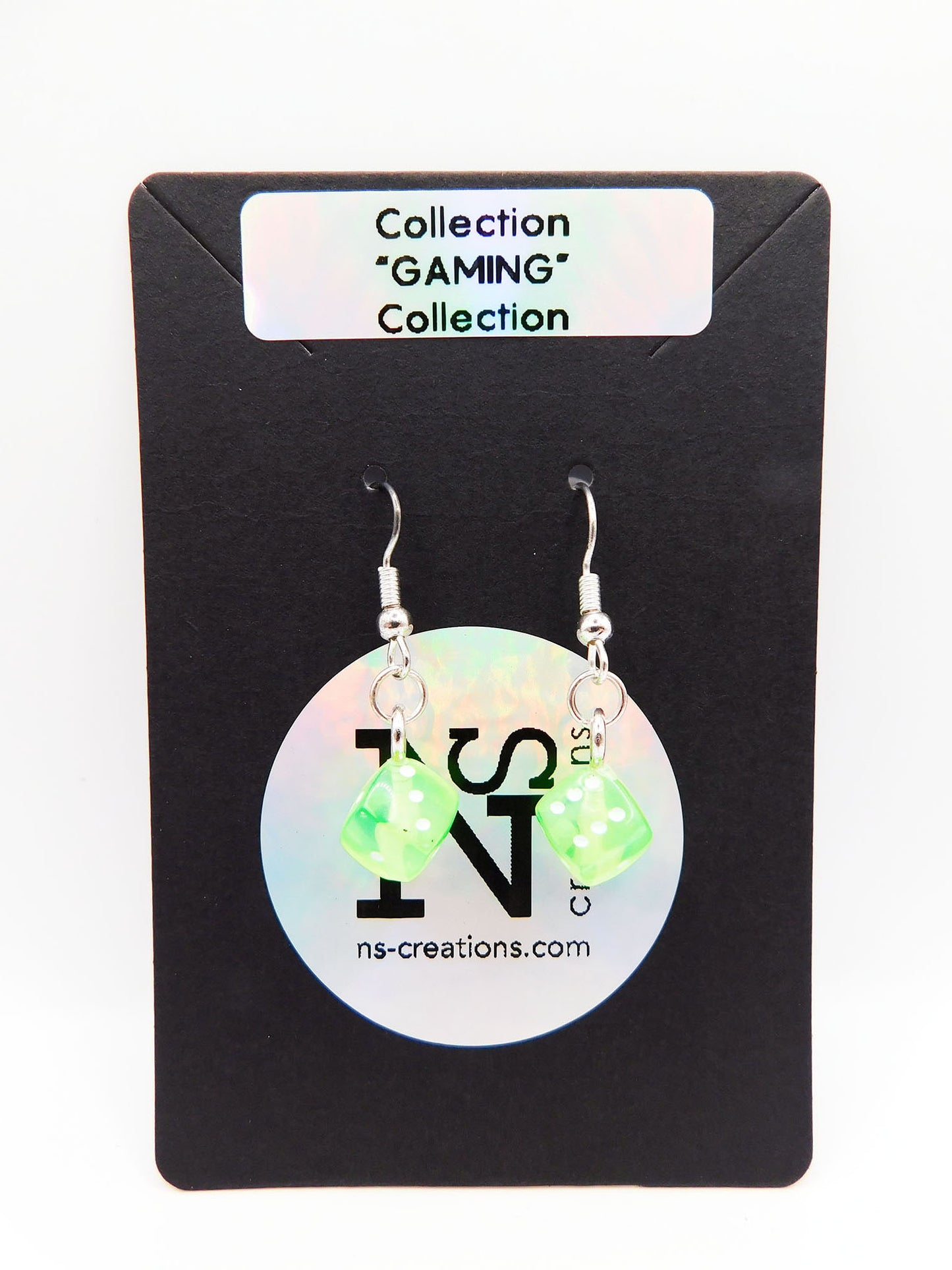 Boucles d'oreilles "Tout est dans les dés"