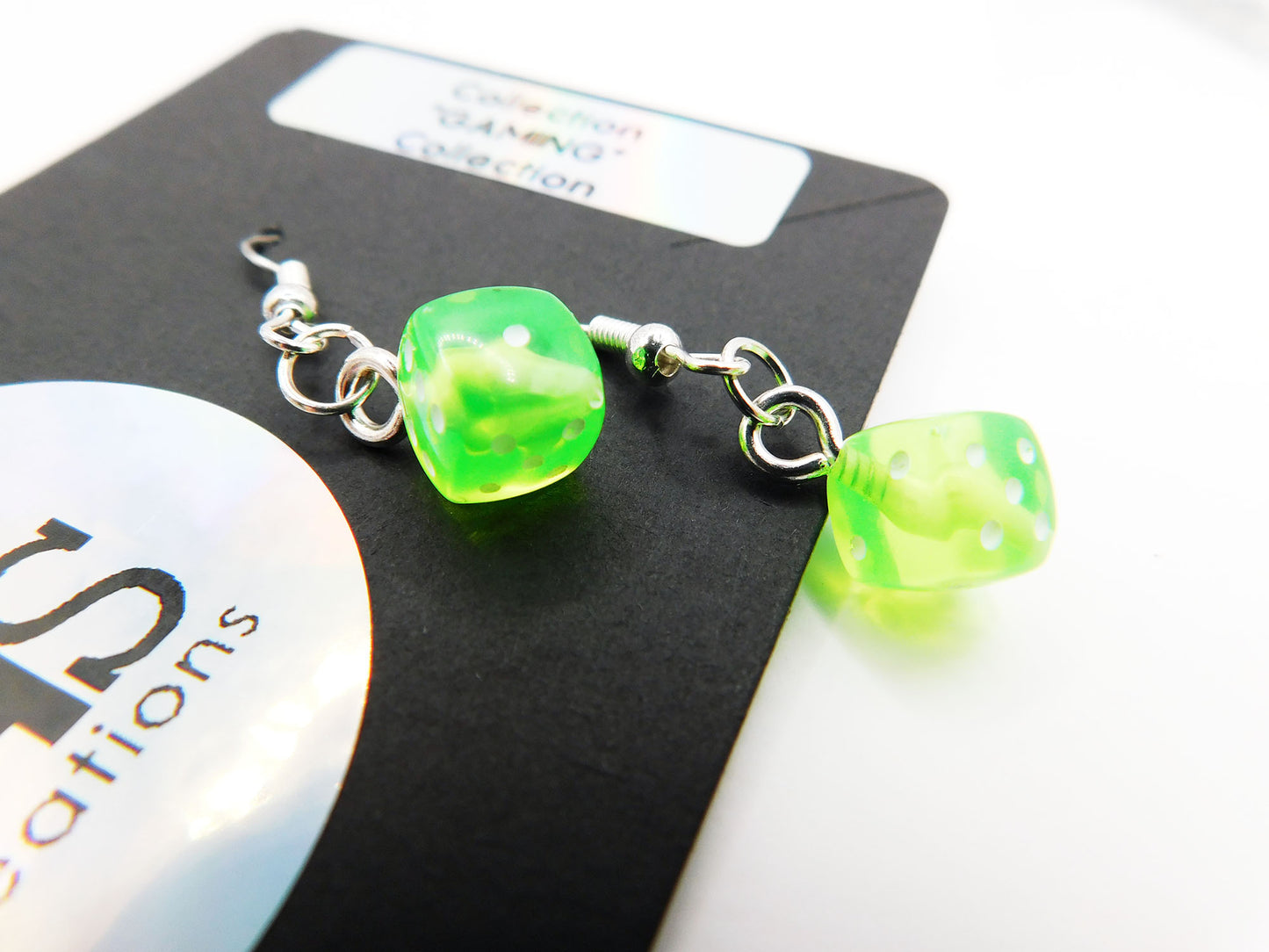 Boucles d'oreilles "Tout est dans les dés"