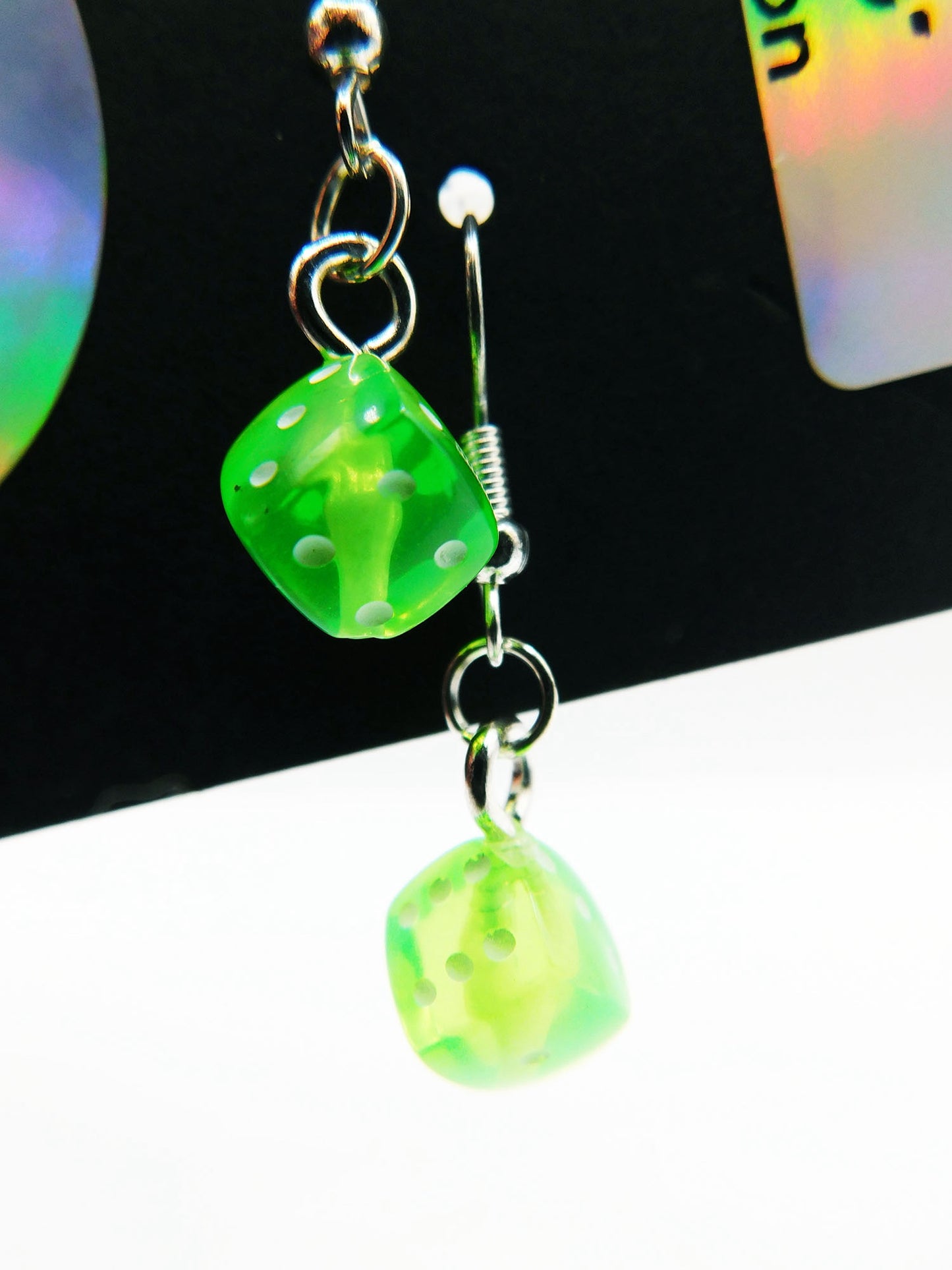Boucles d'oreilles "Tout est dans les dés"