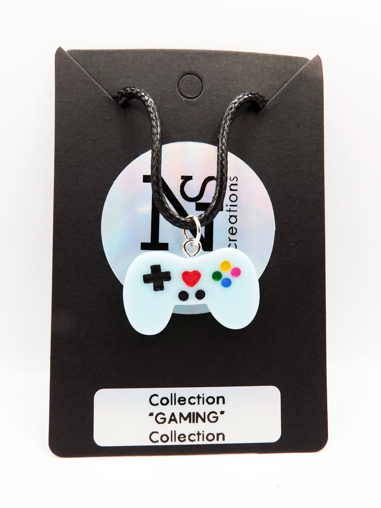 Pendentif manette de jeu vidéo