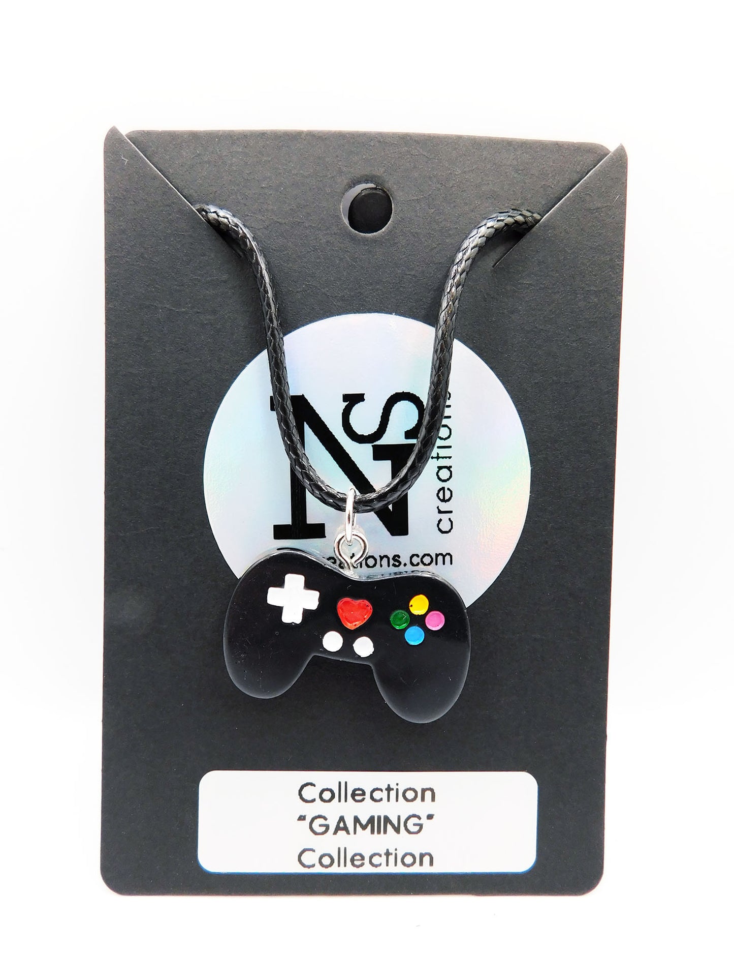 Pendentif manette de jeu vidéo