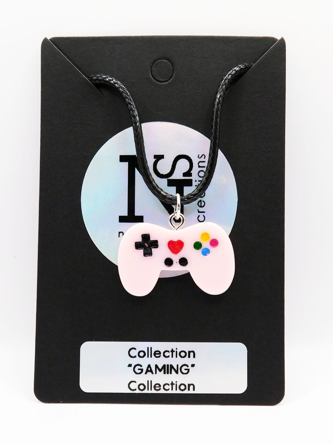 Pendentif manette de jeu vidéo