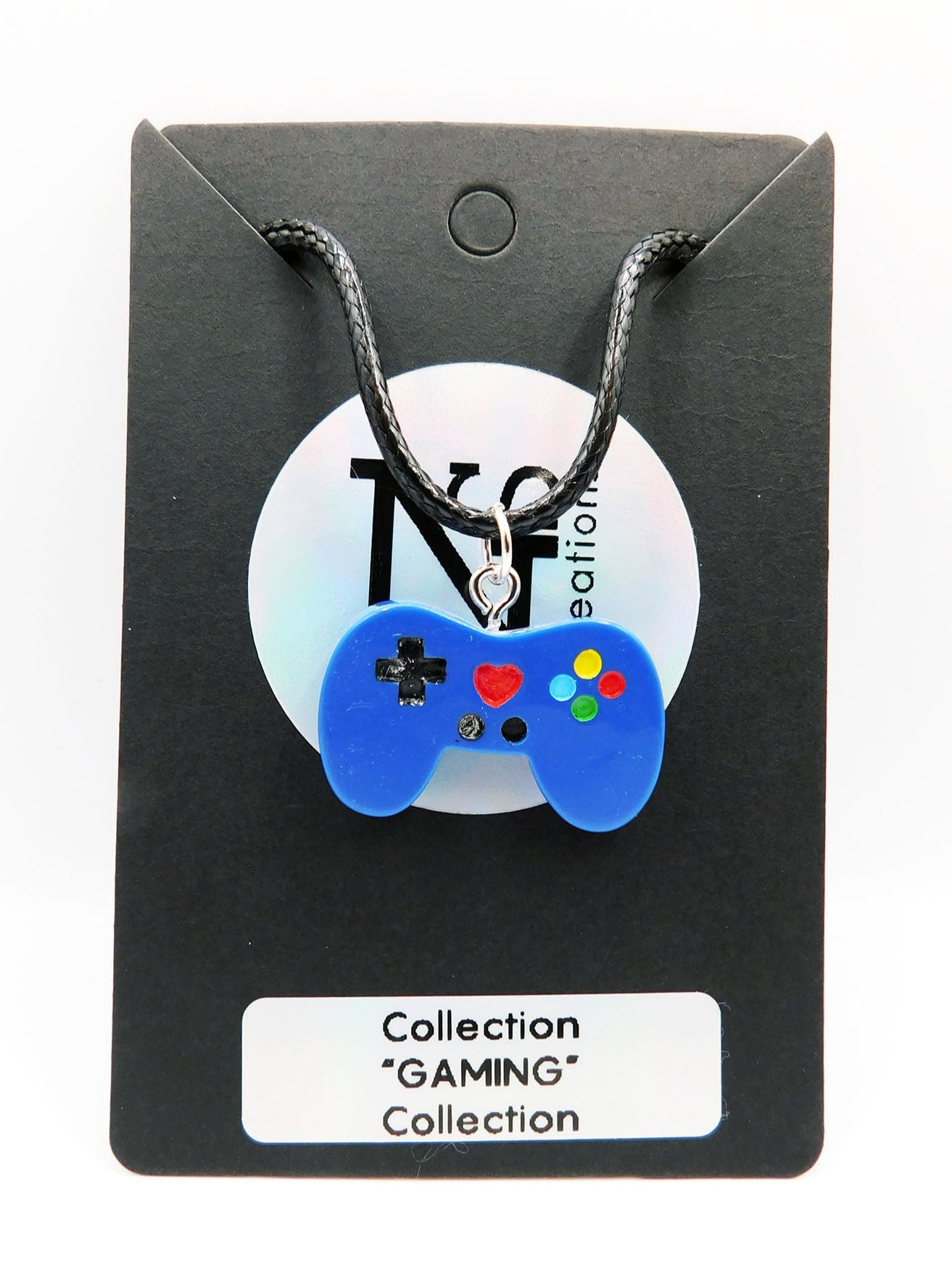 Pendentif manette de jeu vidéo