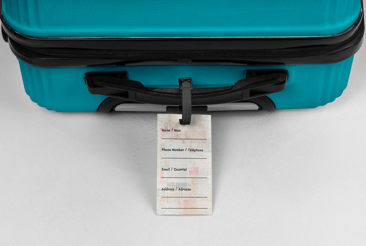 Étiquette à bagage