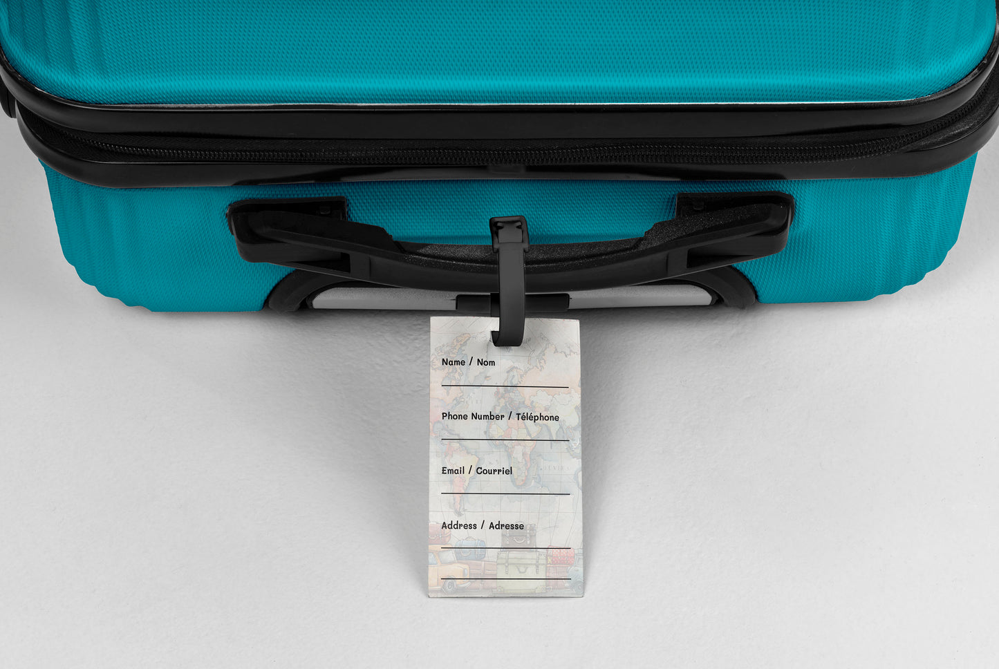 Étiquette à bagage