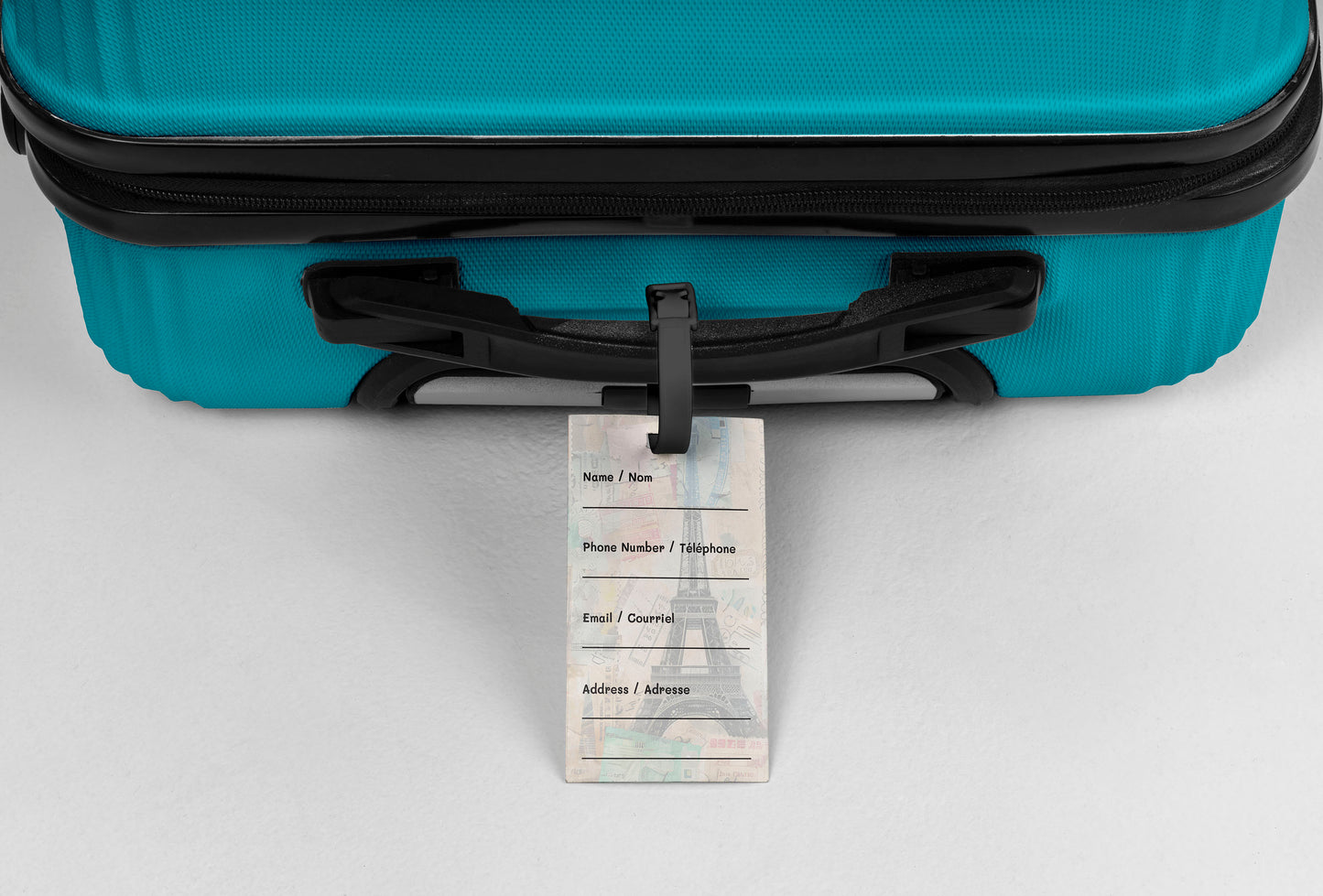 Étiquette à bagage