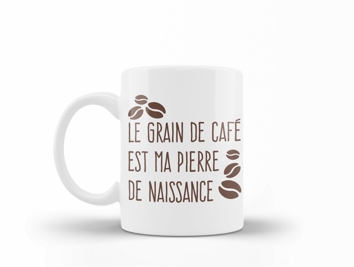 Tasse "Grains de café"
