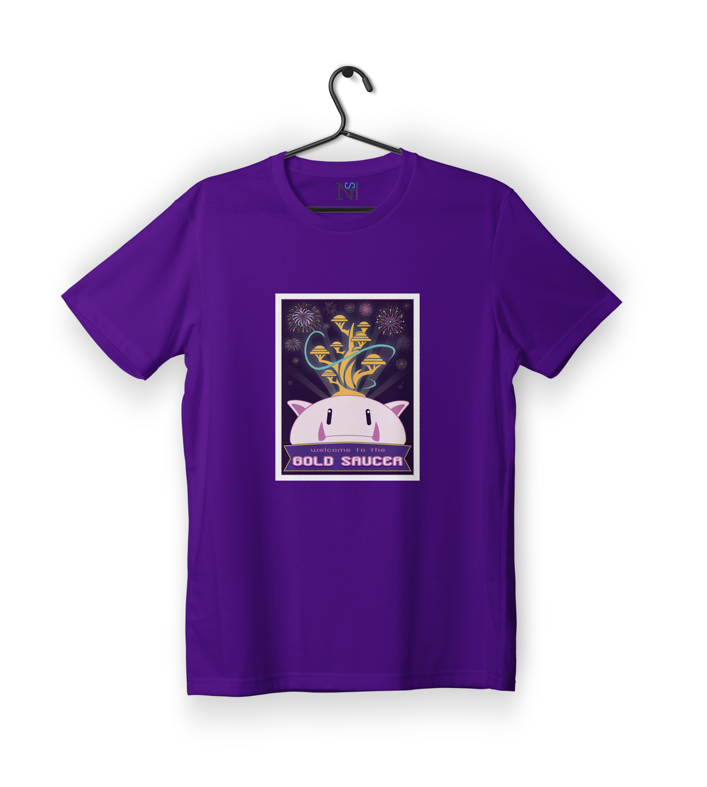 KupoCon Pom Voyage - "Gold Saucer" T-shirt
