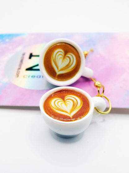 Boucles d'oreilles pause-café