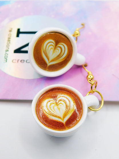 Boucles d'oreilles pause-café