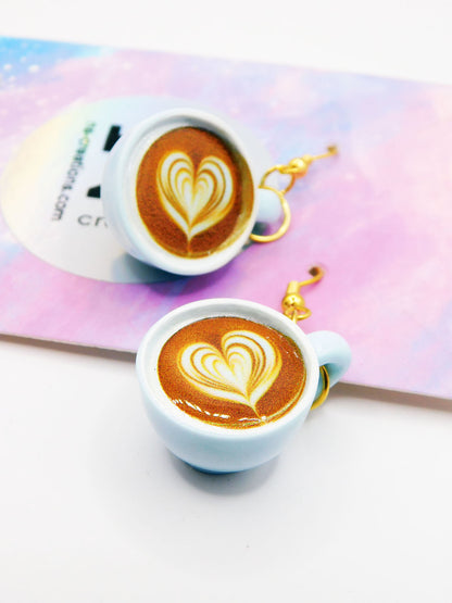 Boucles d'oreilles pause-café