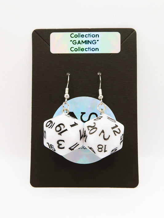 Boucles d'oreilles "Tout est dans les dés"