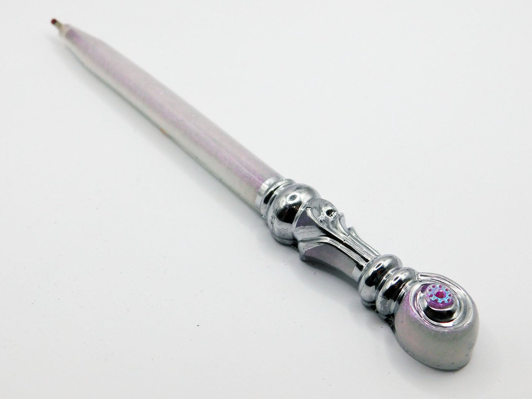 Magical wand resin pen design - handmade writing accessory