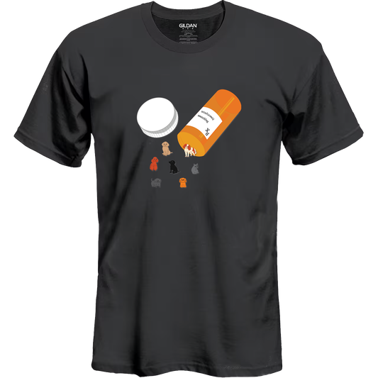 Antidepressant RX T-shirt (Canine Edition)
