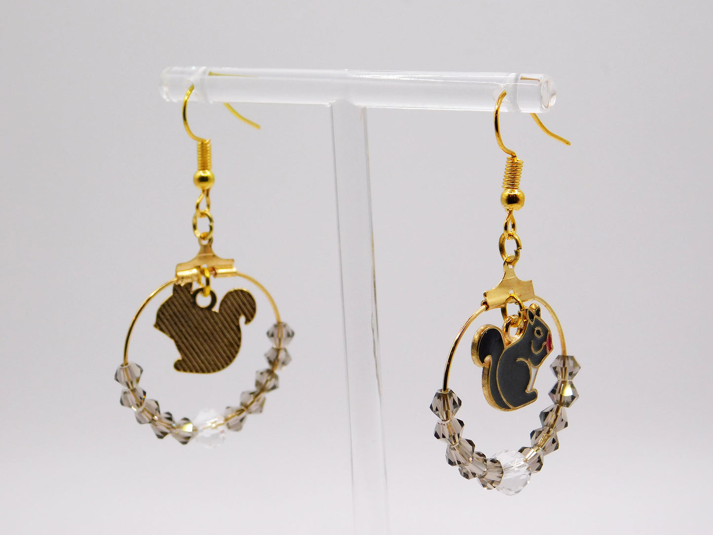 Cute Animal Hoop Earrings