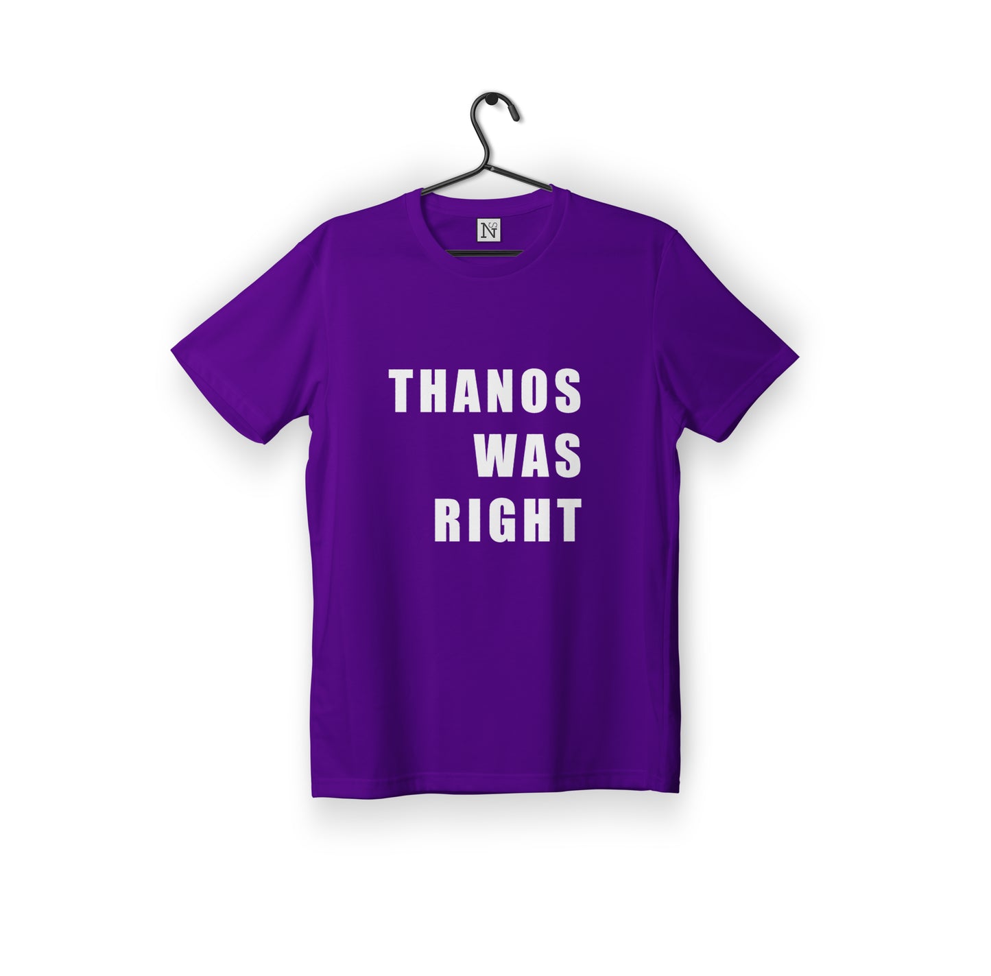 "THANOS WAS RIGHT" T-Shirt