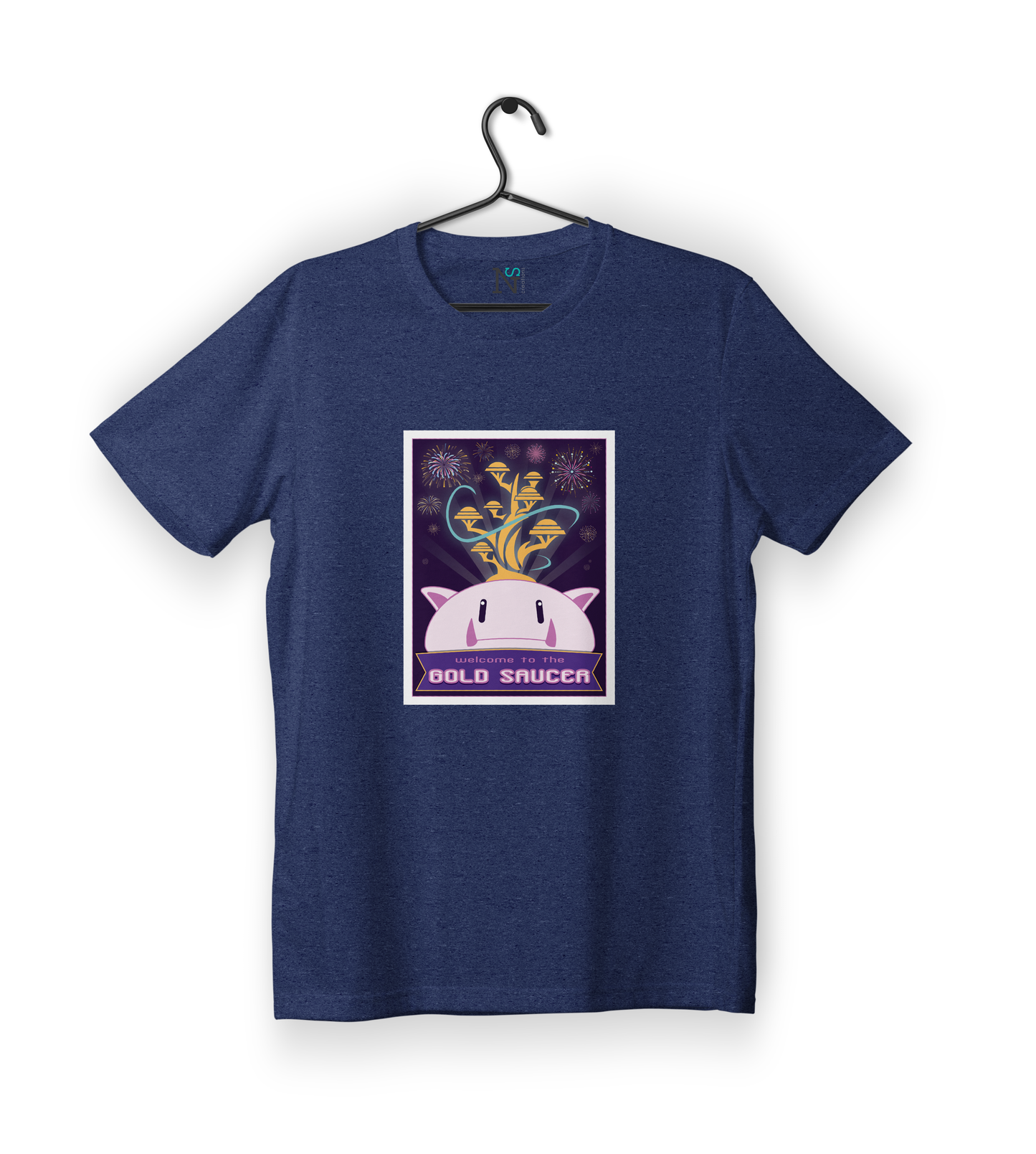 KupoCon Pom Voyage - "Gold Saucer" T-shirt
