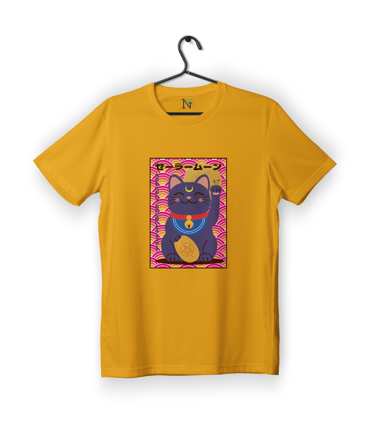 "Lucky Neko Luna" T-shirt